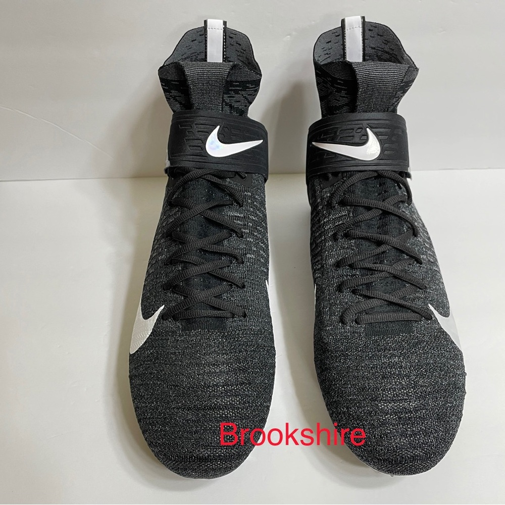 Nike Alpha Menace Elite 2 Flyknit Football Cleats Black AO3374-001